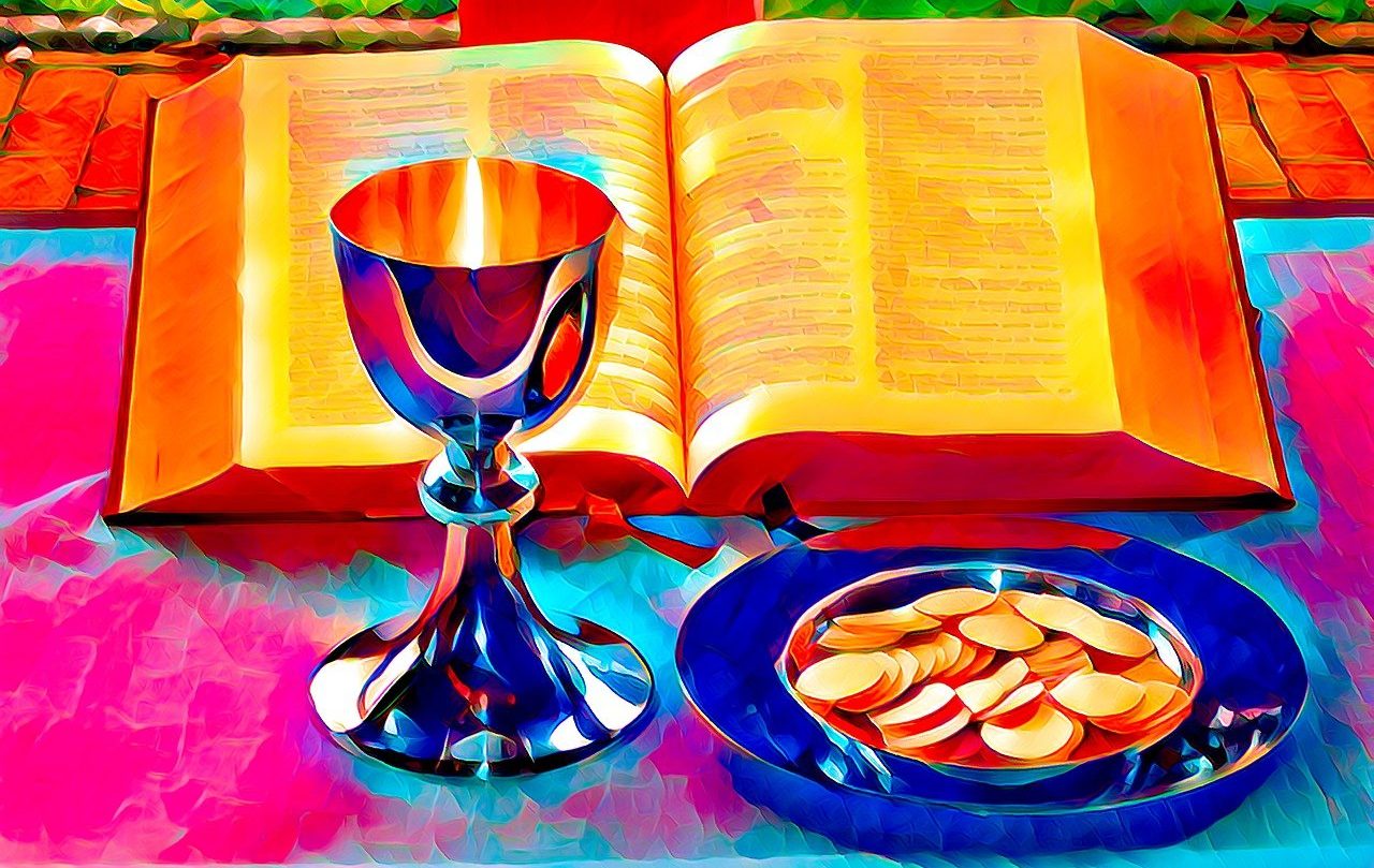 Bread, Wine, and the Word Illustration